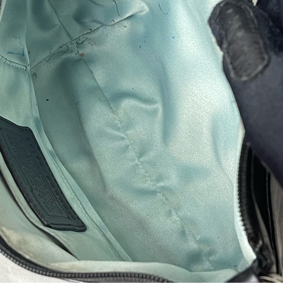 Preloved Vintage y2k Coach Mini Hobo Leather Shoulder Bag - Picture 11 of 16